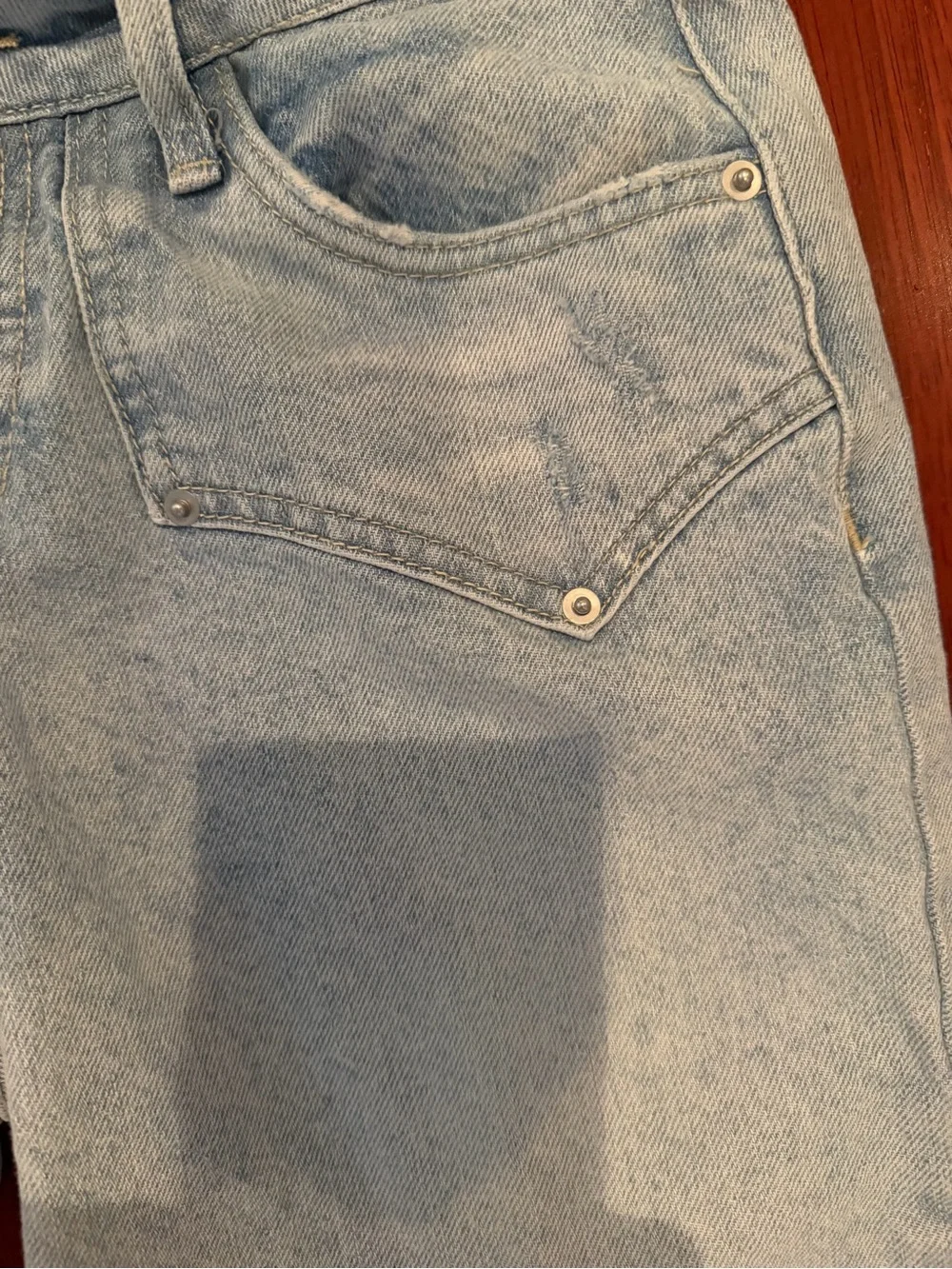 wild fable Light Blue mid rise Wide Leg Jeans